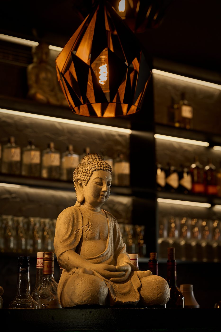 Buddha an der Bar