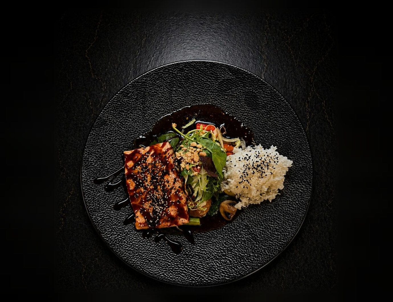 Teriyaki-Lachs